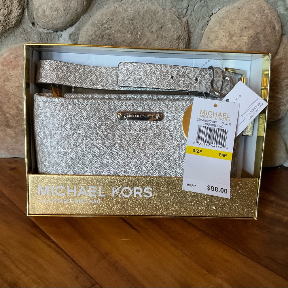 ✔️ New Michael Kors Adjustable Belt Bag
